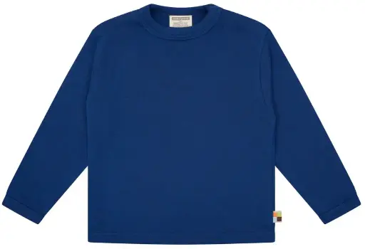 T-shirt manches longues uni "Ultramarine", Loud + Proud