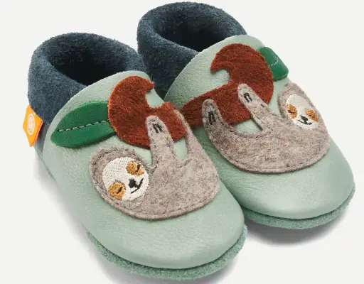 Slippers " Amigo Faultier", Orangenkinder