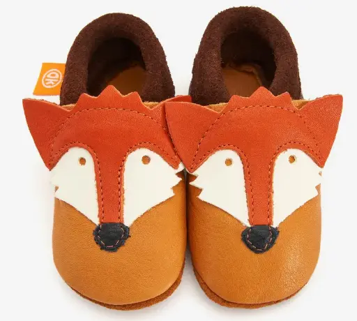 Chaussures pieds nus "Amigo-Renard", Orangenkinder