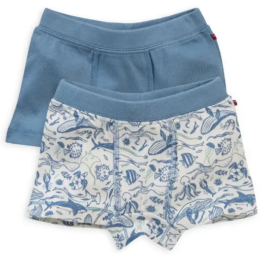 2 Pack Boxer Shorts "Sea animals", PWO