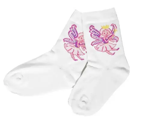 Cotton socks with "Fairy", Grödo 