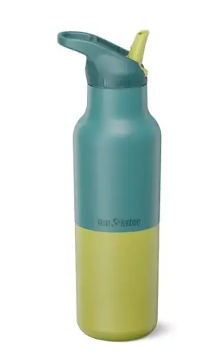[Art. Nr. 1011482] Bouteille isotherme en acier inoxydable Rise Classic Kaleidoscope 473 ml avec bouchon sport à bascule, Klean Kanteen 