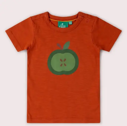 Kurzarm-T-Shirt "Apfel", LGR