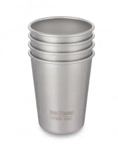 [Art. Nr.  1005867] Edelstahl Trinkbecher Pint Cup 296ml 4er Set , Klean Kanteen 