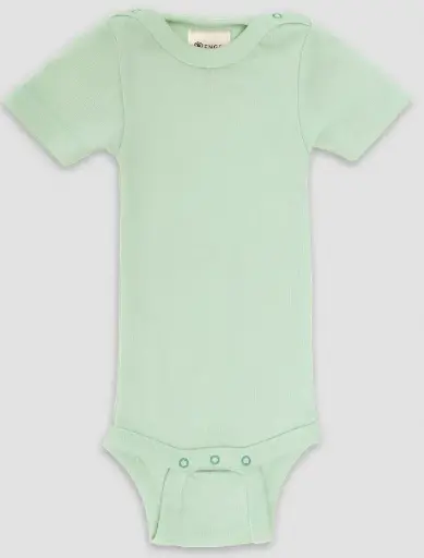 Body short-sleeved wool/silk, Engel