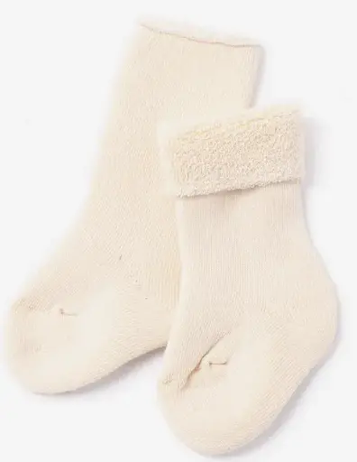 Babysocken Baumwolle natur 56-62, Grödo (LNSH)