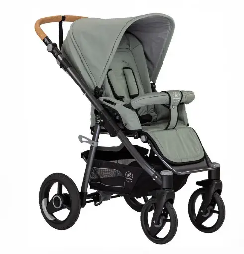 1.Part. Kinderwagen Lux Evo Jade mit allem Zubehör, Naturkind (LNBJ)