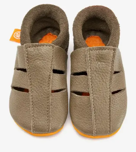 [Art.Nr.09-031-1030-22/23] Sandale pieds nus Amigo beige, Orangenkinder