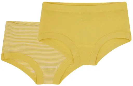 Twin pack of fine ribbed panties, Loud+Proud  