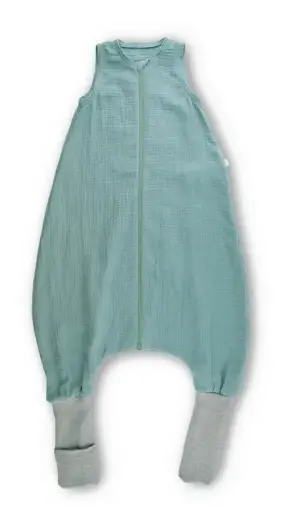Musselin Sommerschlafsack mit Füßen 0.5 TOG, Popolini