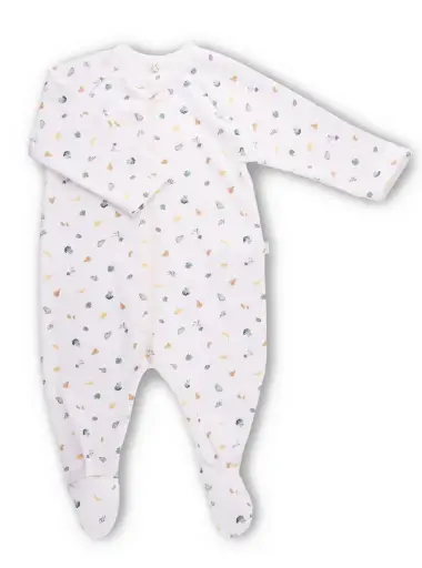 [Art.Nr.092711-01/552] Pyjama bébé prématuré avec fermeture éclair, Popolini