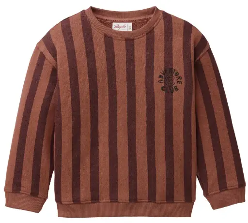 Sweat-Pullover gestreift, PWO