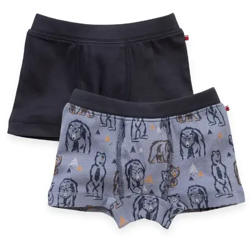 Lot de 2 boxers "Ours polaire", PWO