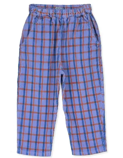 Cordhosen mit weitem Schnitt "Kariert", Lötiekids