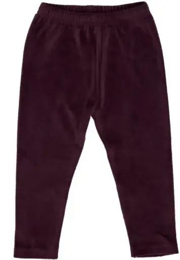 Leggings pour bébé en velours, Pigeons Organics