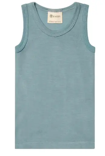 [Art.Nr.708000-31E-92-bergblau] Baby-Achselshirt Wolle/Seide, Engel