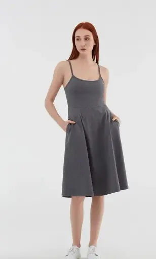 [Art.Nr. 1734-03-M] Damenkleid mit Trägern, Albero 