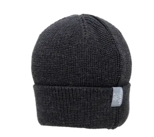 Bonnet en laine tricoté "Ben Anthazit", Pickapooh