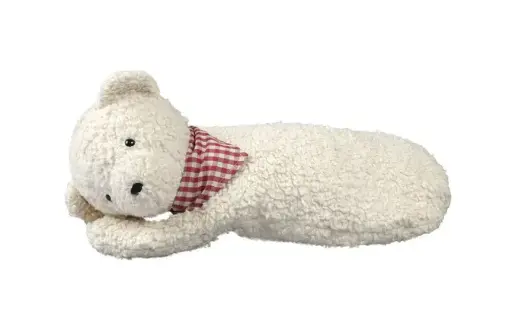 [Art.Nr.15009] Cherry pit heat pillow Teddy bear with a neckerchief, Efie