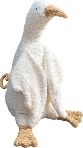 [Art.Nr.45009-NL-007-Brahms Wiegenlied] Teddy music box "White goose", Efie