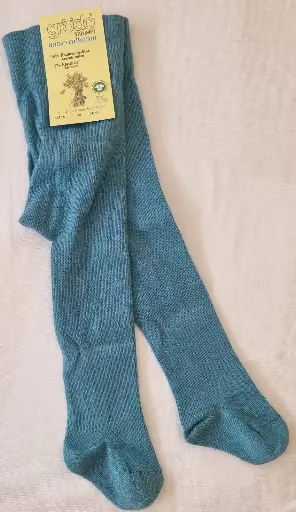 Strumpfhose Baumwolle "Polarblau", Grödo