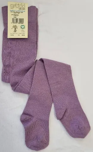 [Art.Nr.72128-0-86-violette] Collant bébé en coton "Violet", Grödo