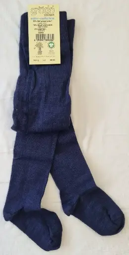 Strumpfhose aus wolle "Marine", Grödo