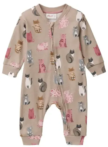 Pyjama avec chat 50/56, PWO (LNSN)