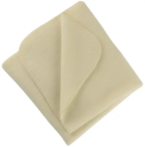 Natural fleece baby blanket, Engel (LNSN)