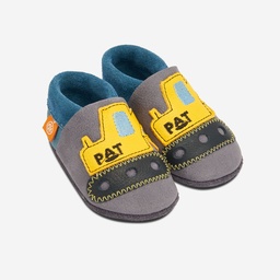 Chaussons bébé "PAT la pelleteuse",Orangenkinder